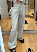 Wide-Leg Sweatpants